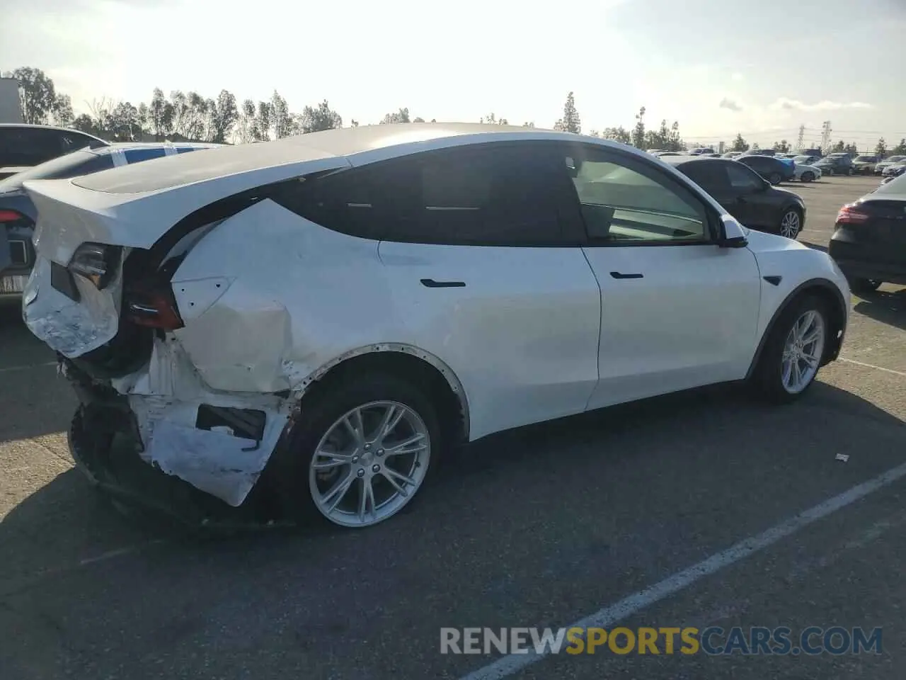 3 Photograph of a damaged car 5YJYGDEE4MF204219 TESLA MODEL Y 2021