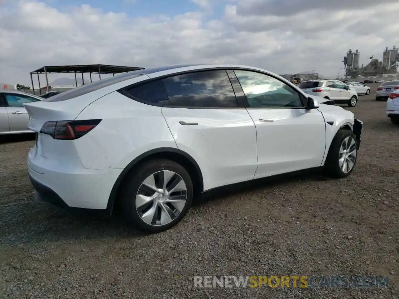 3 Photograph of a damaged car 5YJYGDEE4MF229265 TESLA MODEL Y 2021