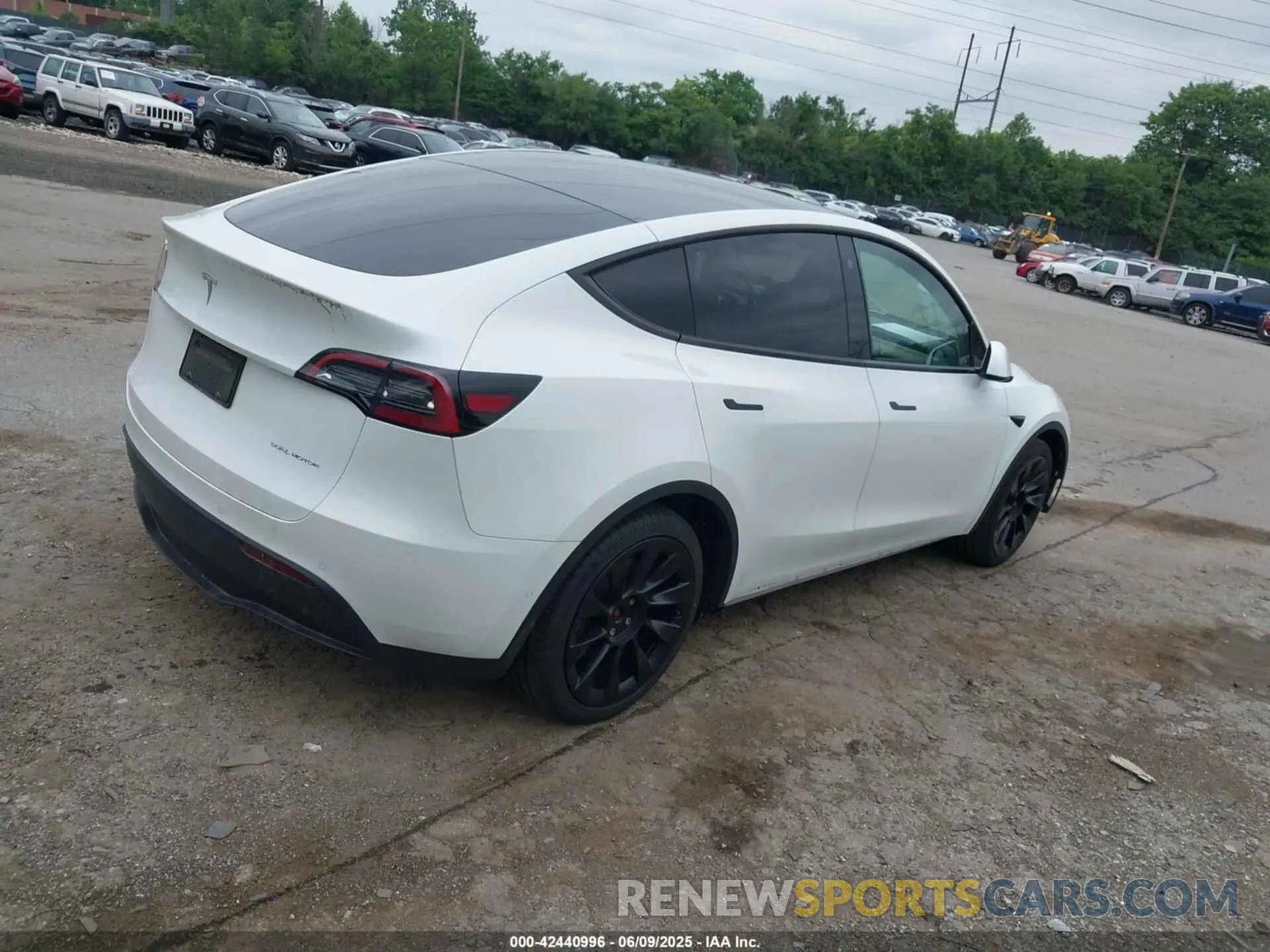 4 Photograph of a damaged car 5YJYGDEE4MF262685 TESLA MODEL Y 2021
