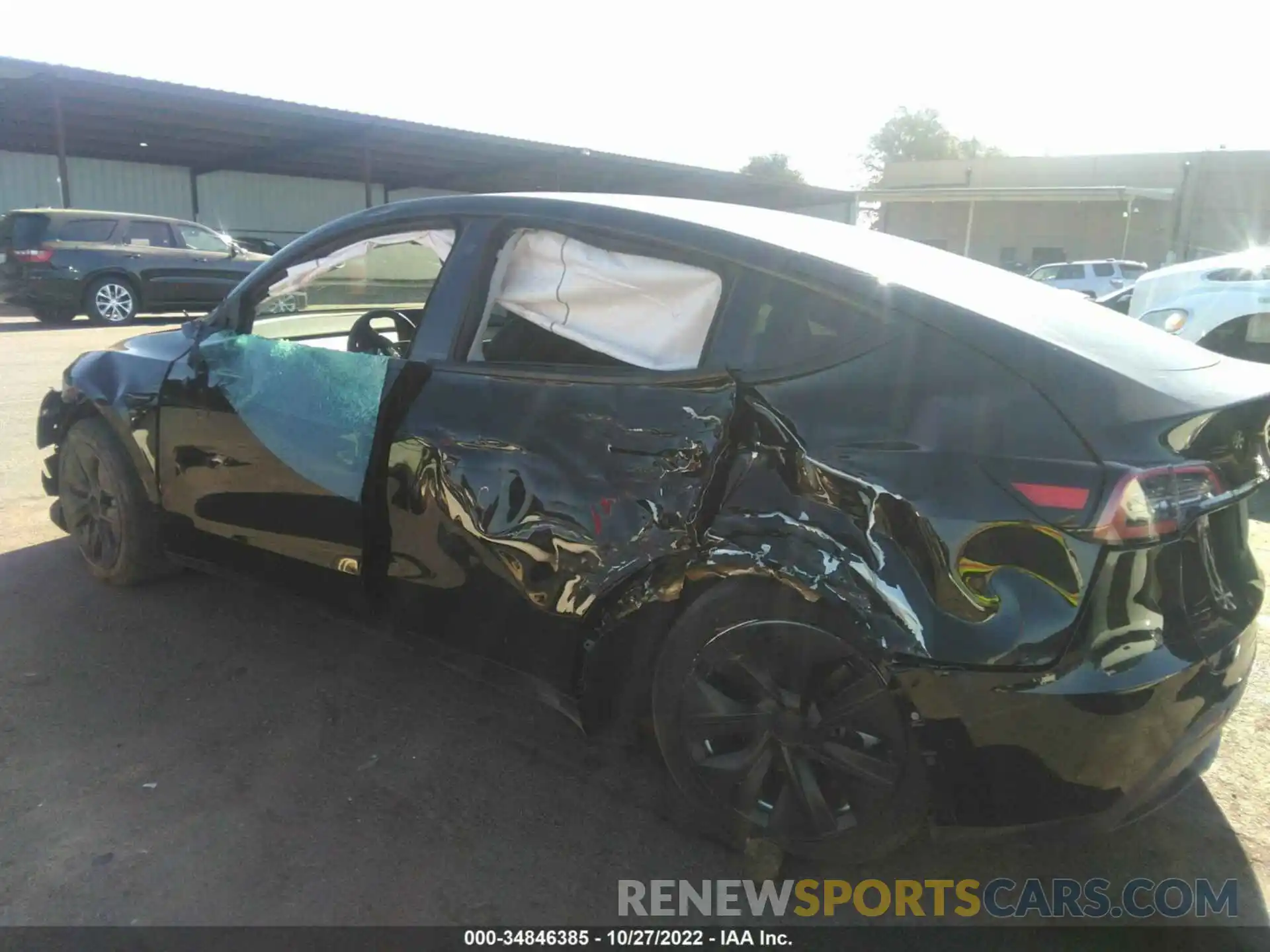 6 Photograph of a damaged car 5YJYGDEE4MF276229 TESLA MODEL Y 2021