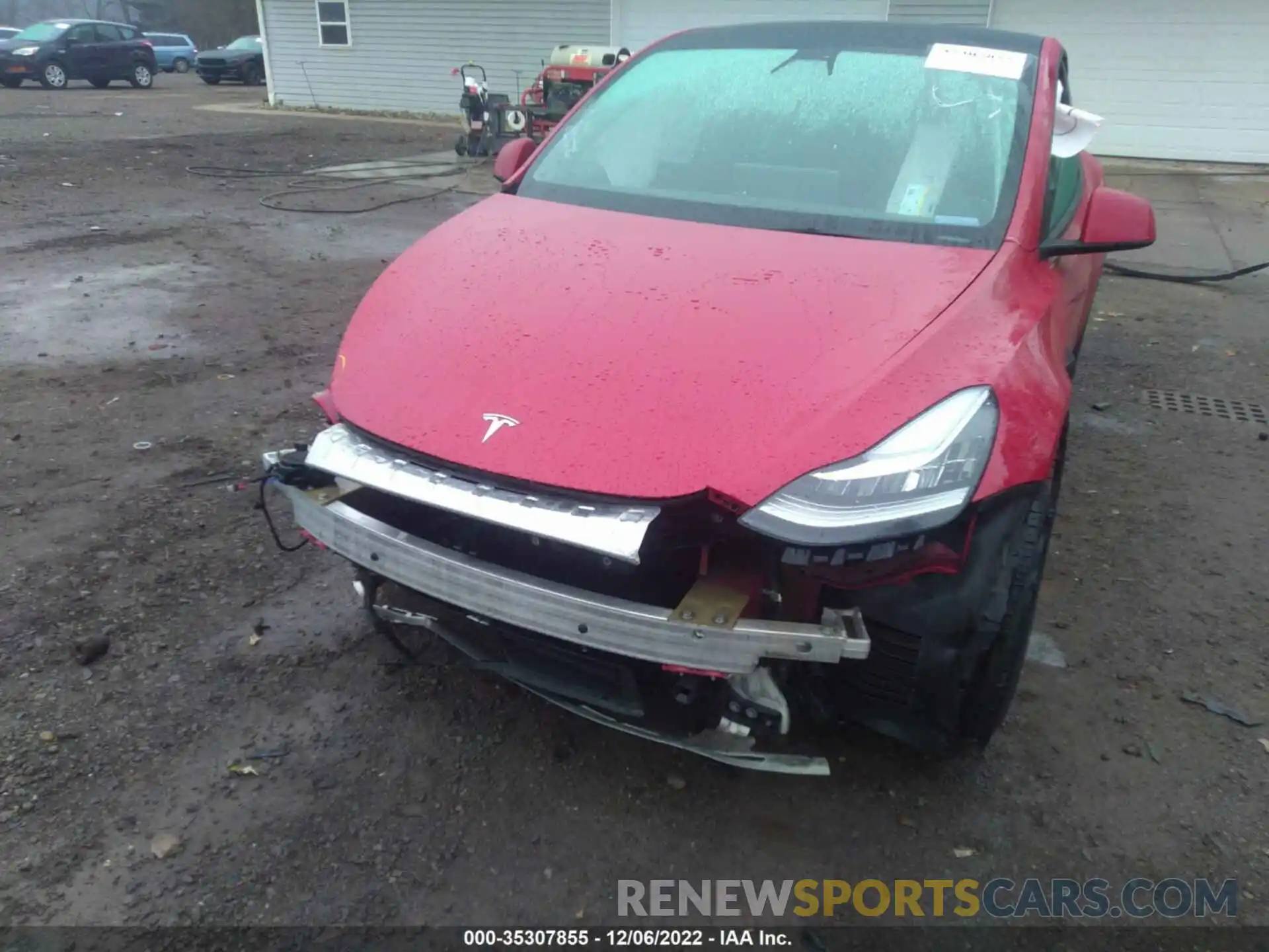 6 Photograph of a damaged car 5YJYGDEE4MF287134 TESLA MODEL Y 2021