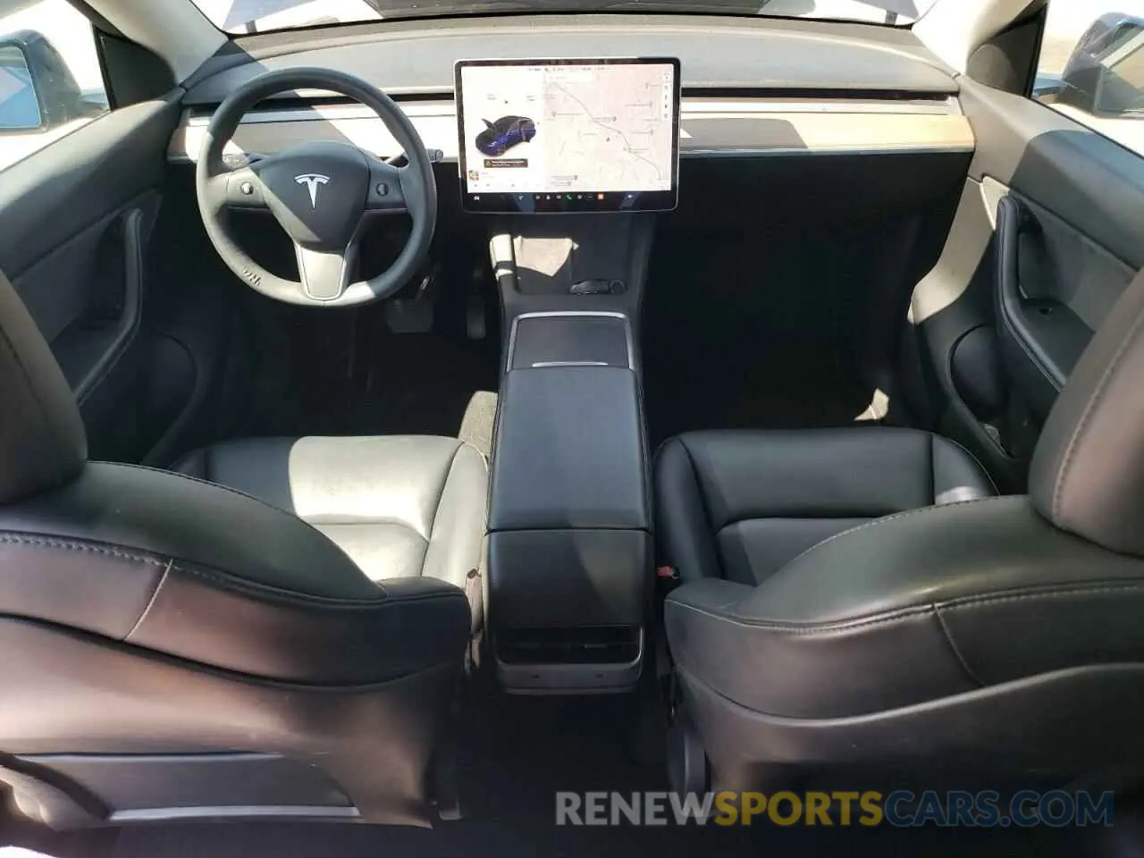 8 Photograph of a damaged car 5YJYGDEE4MF288431 TESLA MODEL Y 2021
