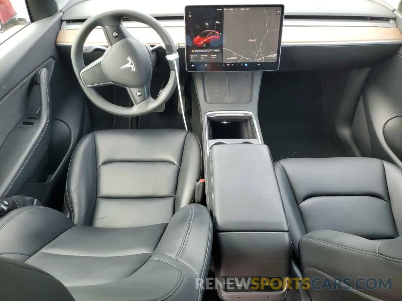 8 Photograph of a damaged car 5YJYGDEE4MF297663 TESLA MODEL Y 2021