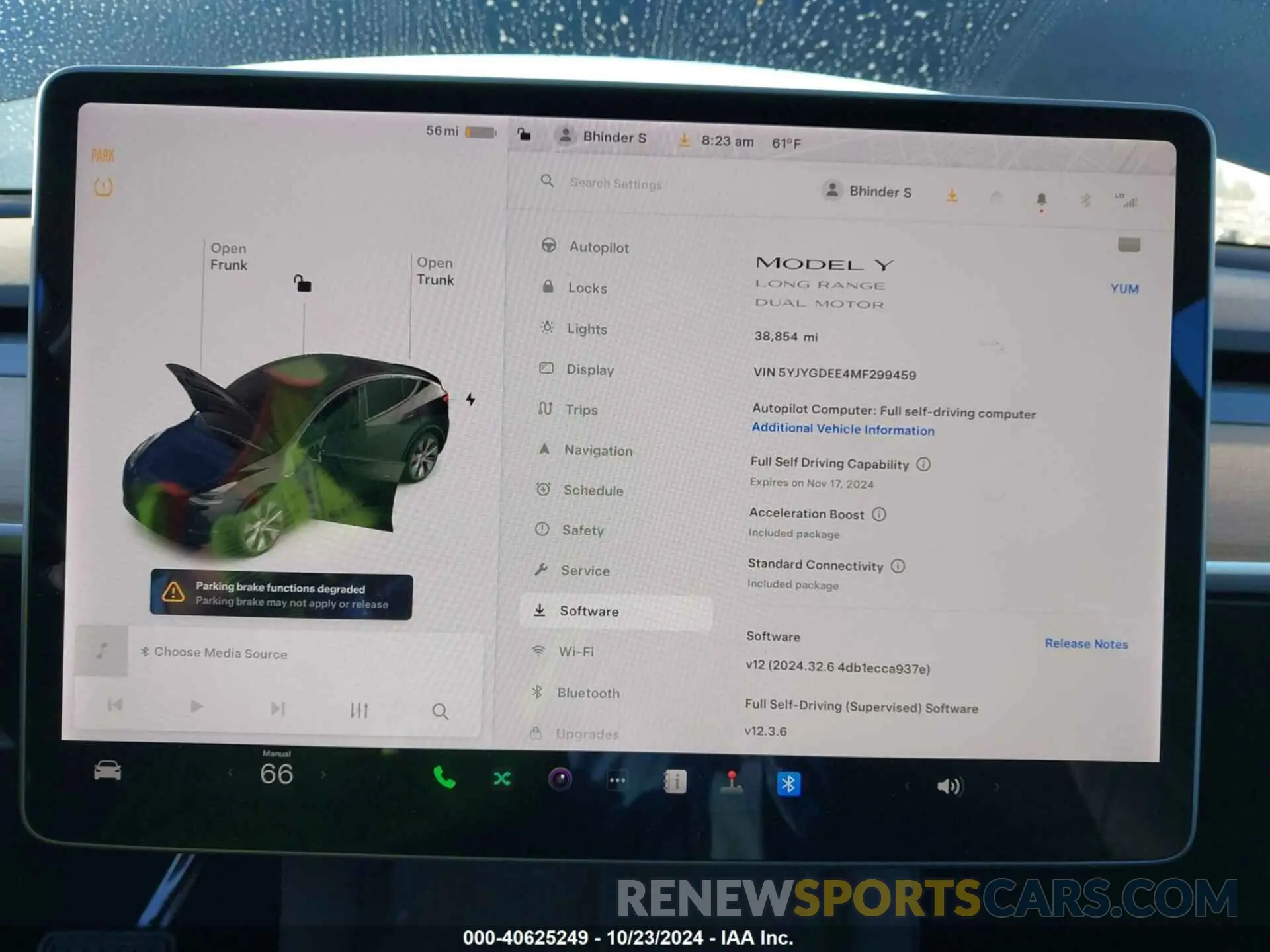 7 Photograph of a damaged car 5YJYGDEE4MF299459 TESLA MODEL Y 2021