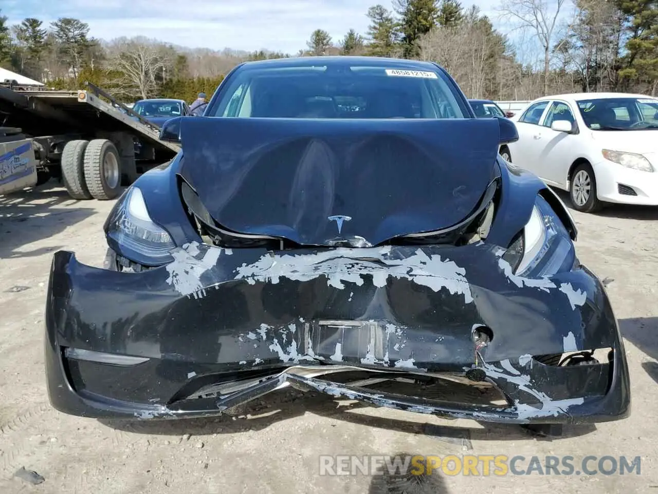 5 Photograph of a damaged car 5YJYGDEE5MF065024 TESLA MODEL Y 2021