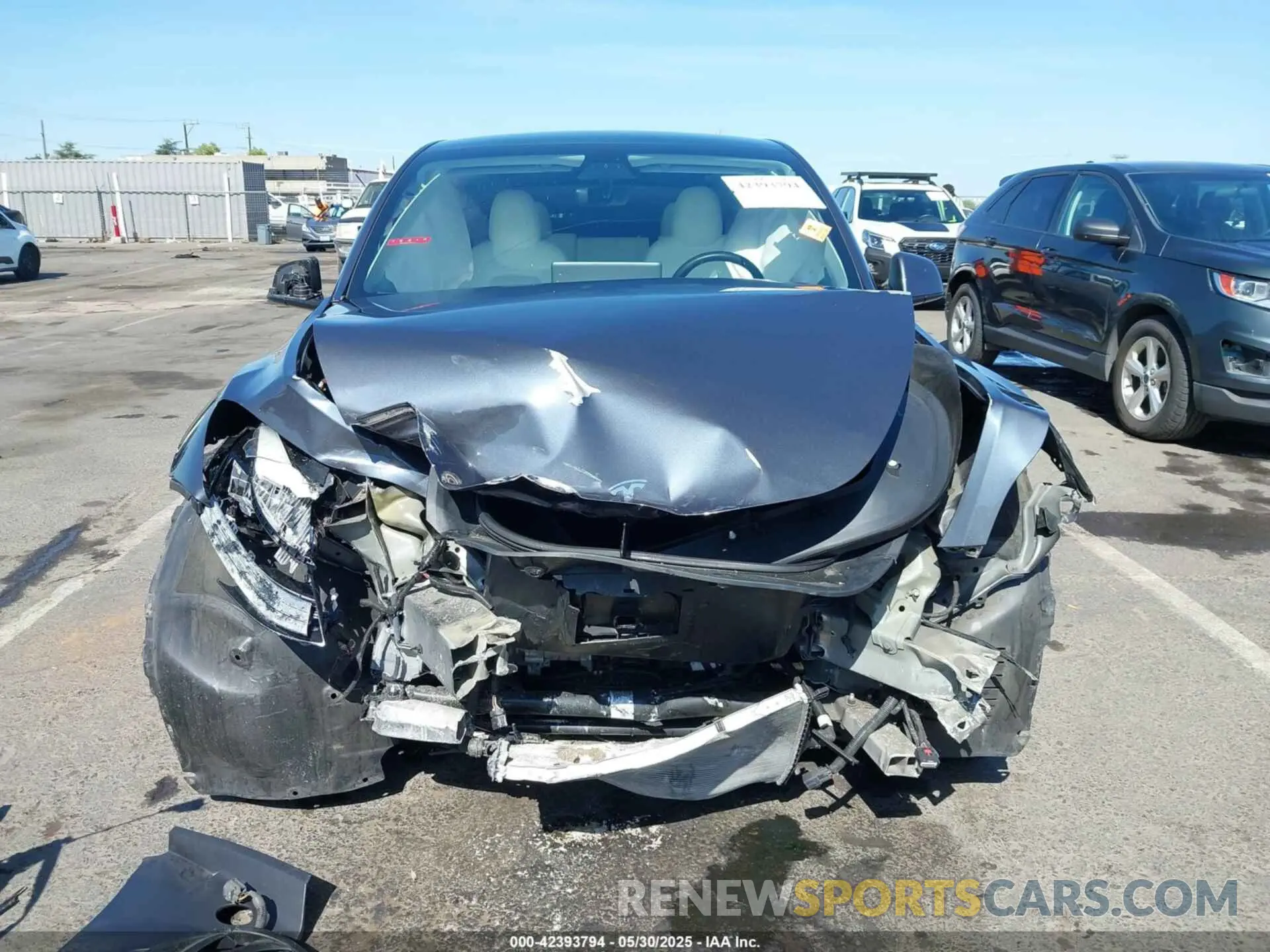 13 Photograph of a damaged car 5YJYGDEE5MF066948 TESLA MODEL Y 2021