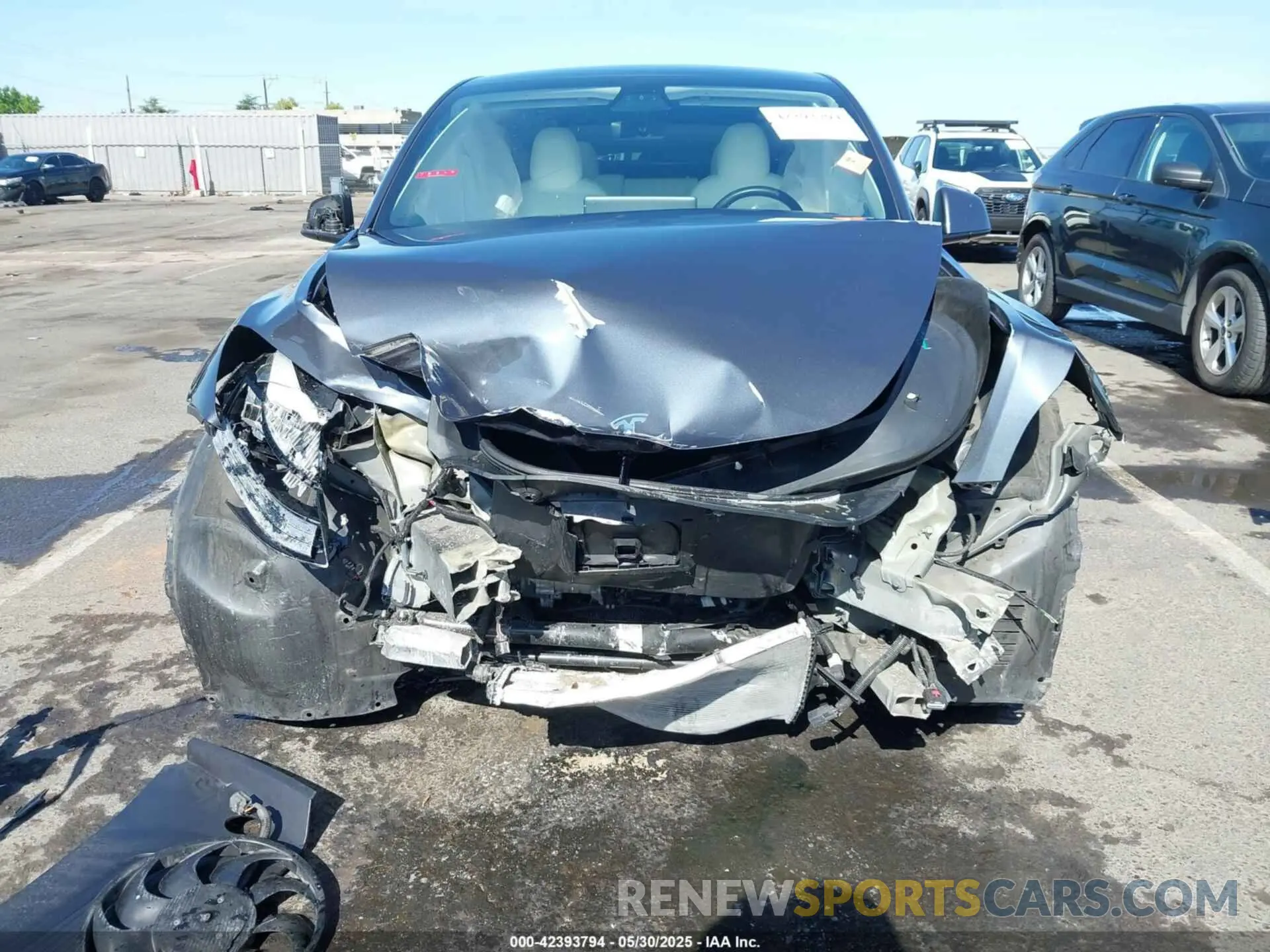 6 Photograph of a damaged car 5YJYGDEE5MF066948 TESLA MODEL Y 2021