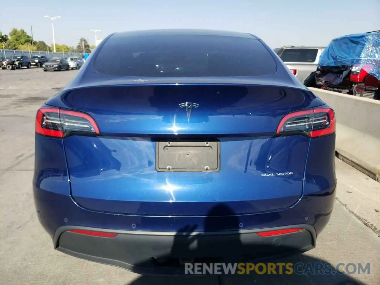 6 Photograph of a damaged car 5YJYGDEE5MF083880 TESLA MODEL Y 2021