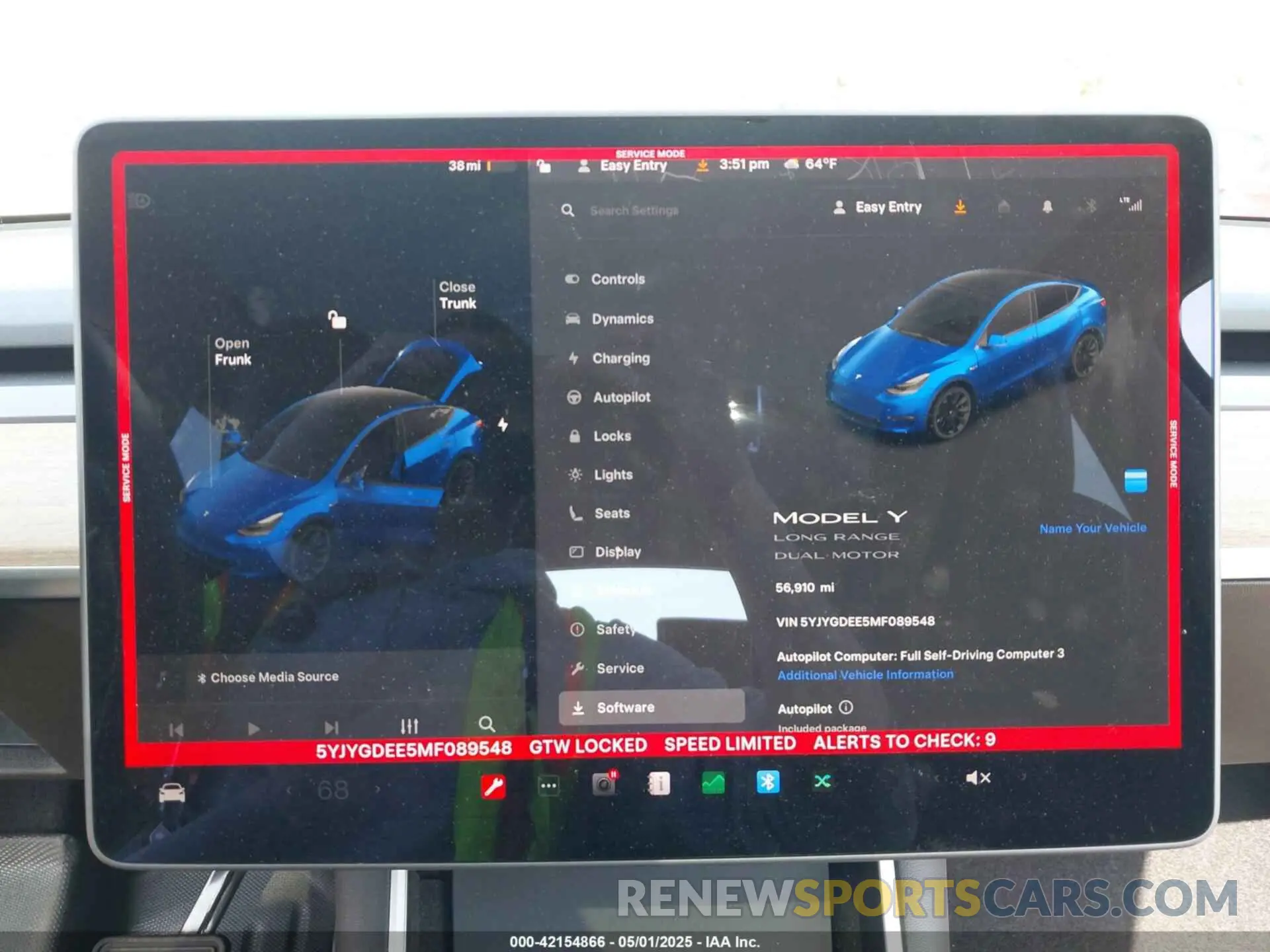 18 Photograph of a damaged car 5YJYGDEE5MF089548 TESLA MODEL Y 2021
