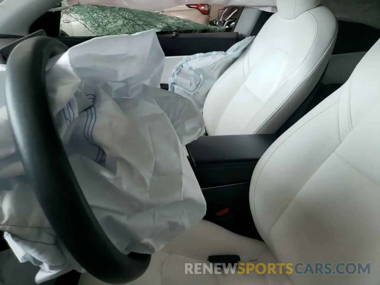 7 Photograph of a damaged car 5YJYGDEE5MF092949 TESLA MODEL Y 2021