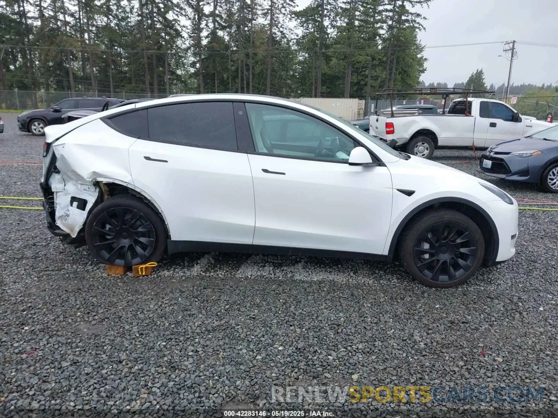 12 Photograph of a damaged car 5YJYGDEE5MF095771 TESLA MODEL Y 2021