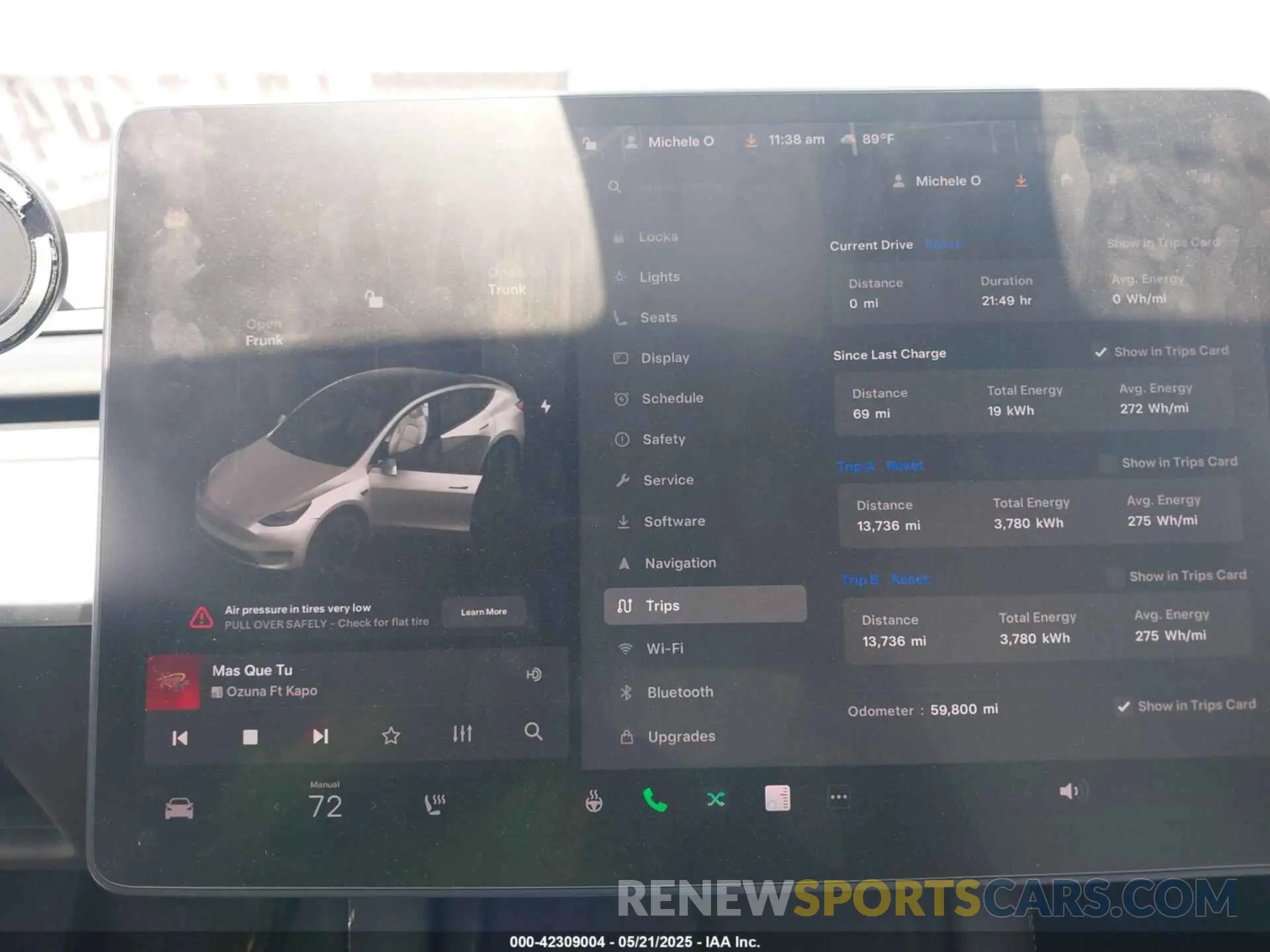 7 Photograph of a damaged car 5YJYGDEE5MF124010 TESLA MODEL Y 2021