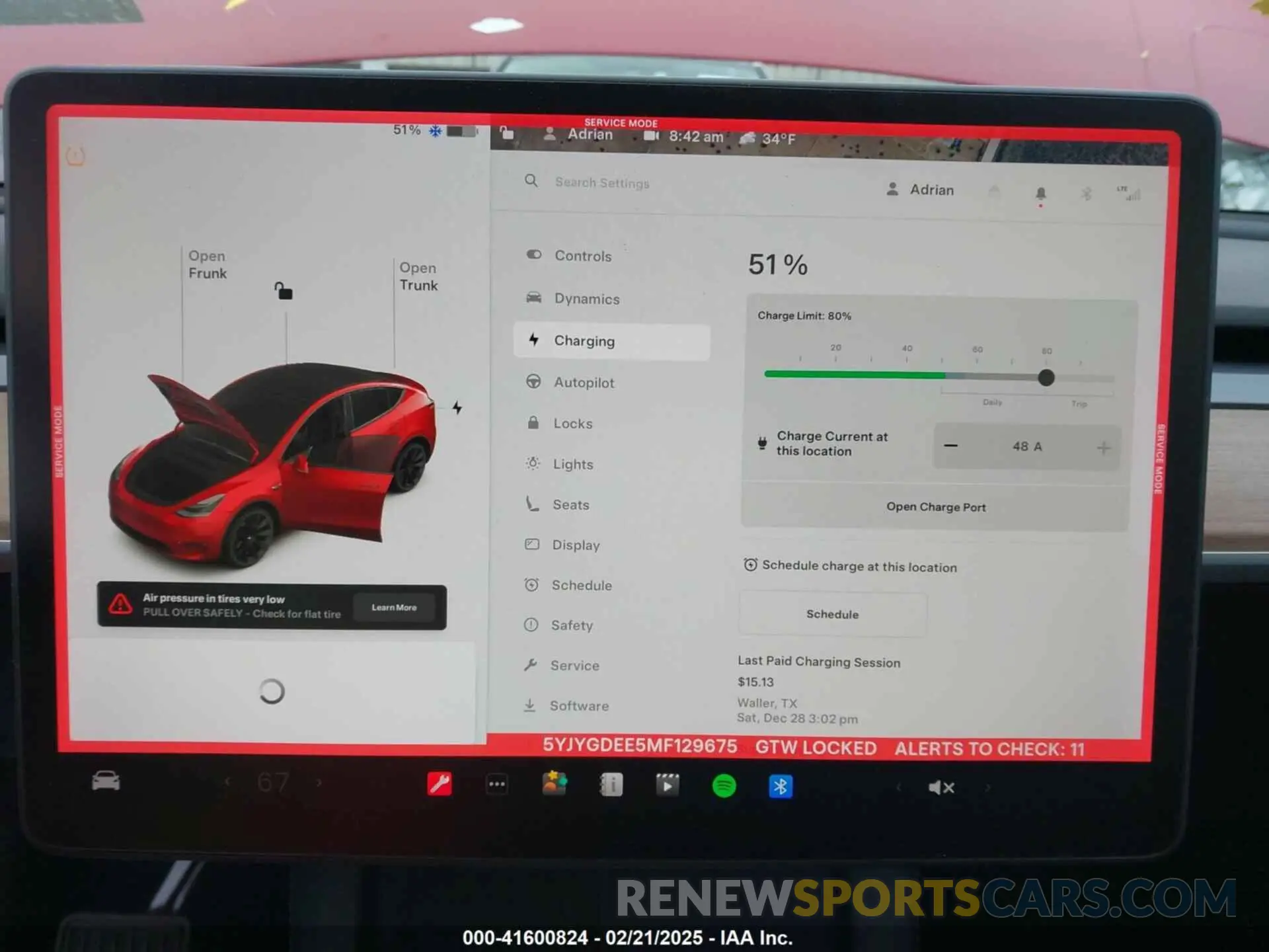 18 Photograph of a damaged car 5YJYGDEE5MF129675 TESLA MODEL Y 2021