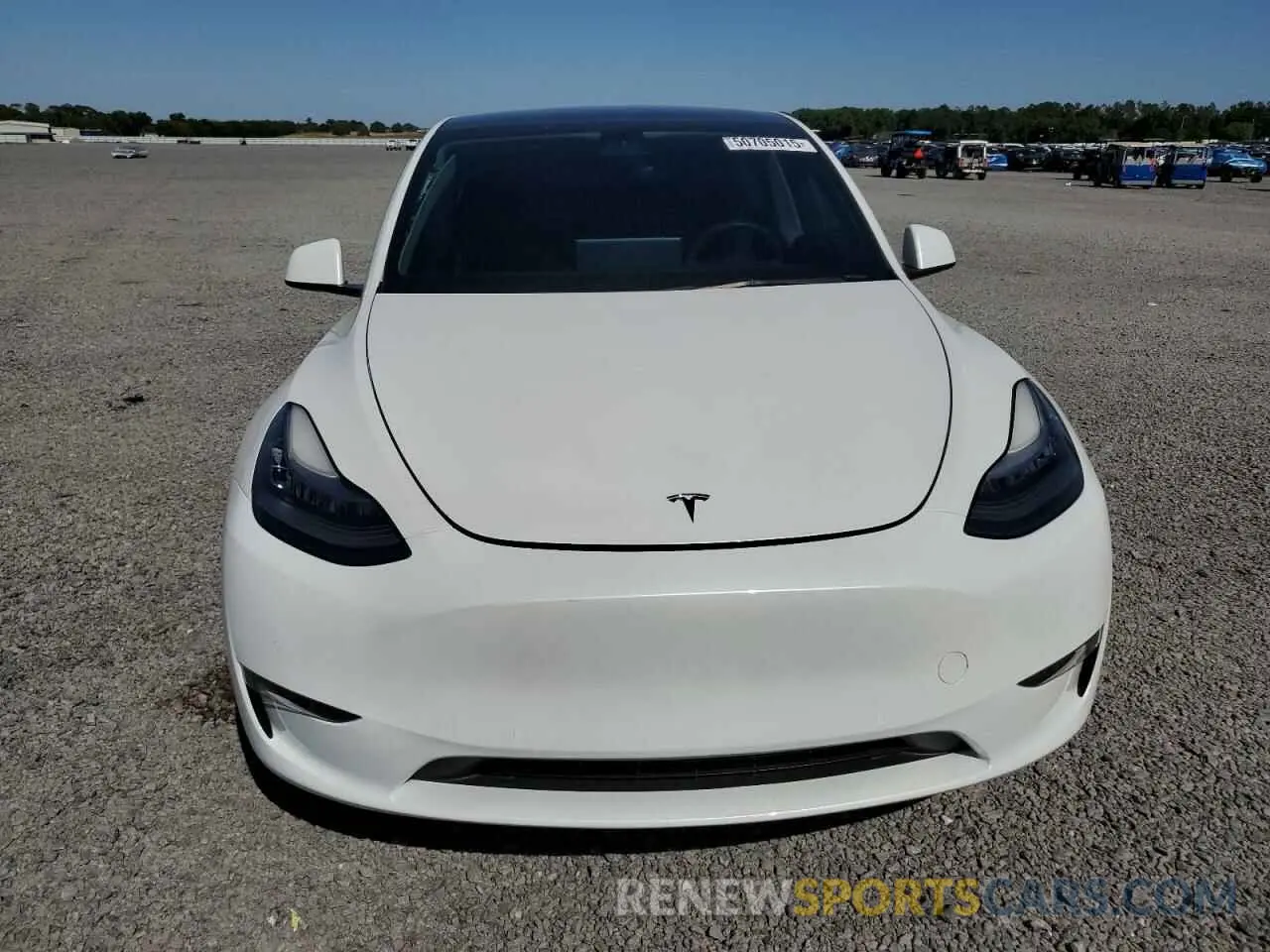 5 Photograph of a damaged car 5YJYGDEE5MF141440 TESLA MODEL Y 2021