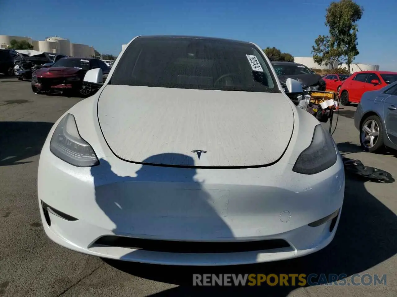 5 Photograph of a damaged car 5YJYGDEE5MF153717 TESLA MODEL Y 2021