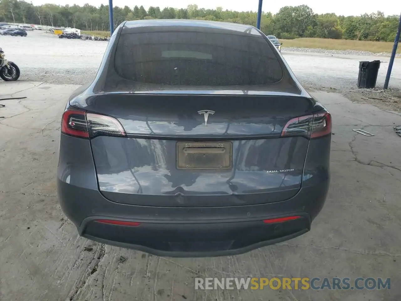 6 Photograph of a damaged car 5YJYGDEE5MF176821 TESLA MODEL Y 2021