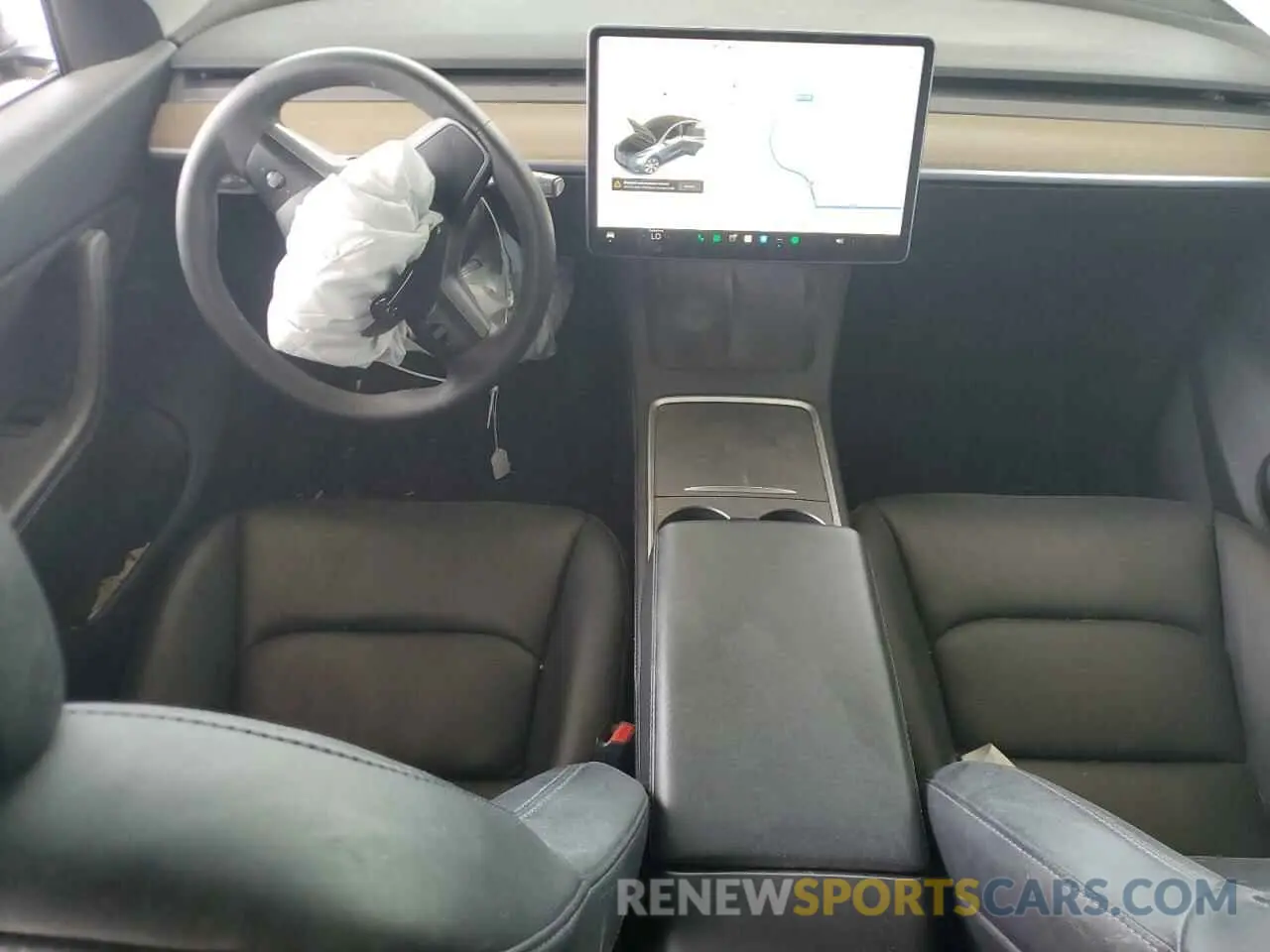 8 Photograph of a damaged car 5YJYGDEE5MF176821 TESLA MODEL Y 2021