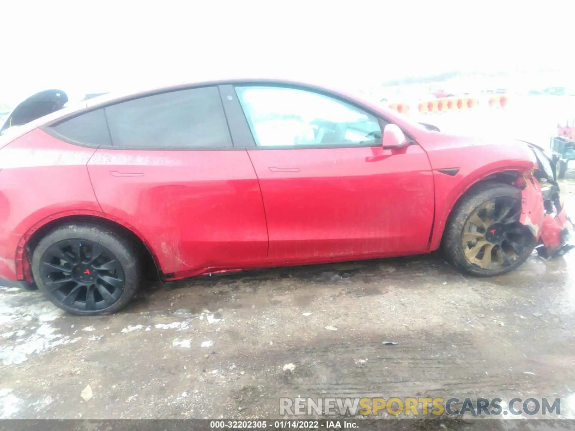 6 Photograph of a damaged car 5YJYGDEE5MF179301 TESLA MODEL Y 2021