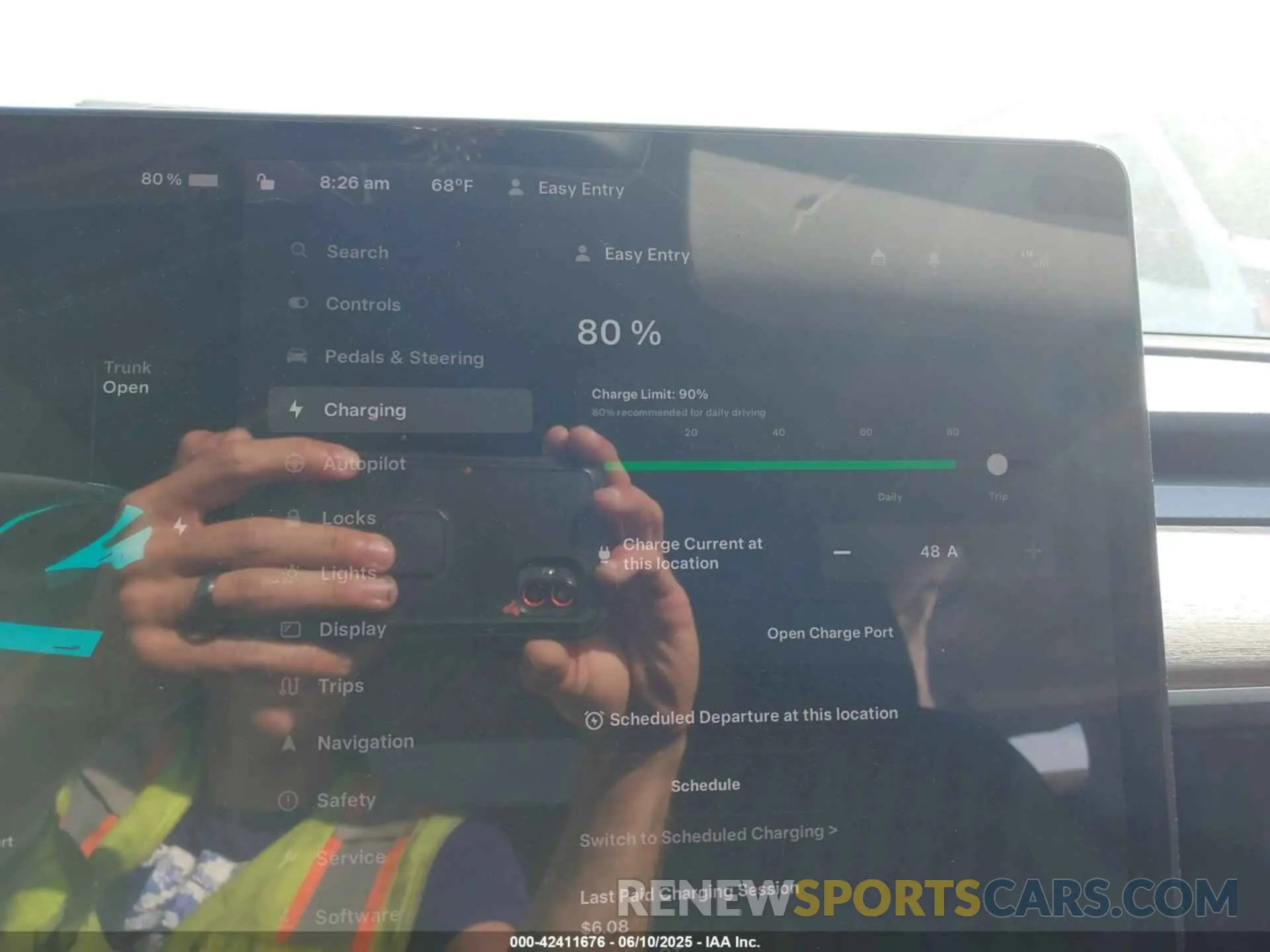 17 Photograph of a damaged car 5YJYGDEE5MF184000 TESLA MODEL Y 2021