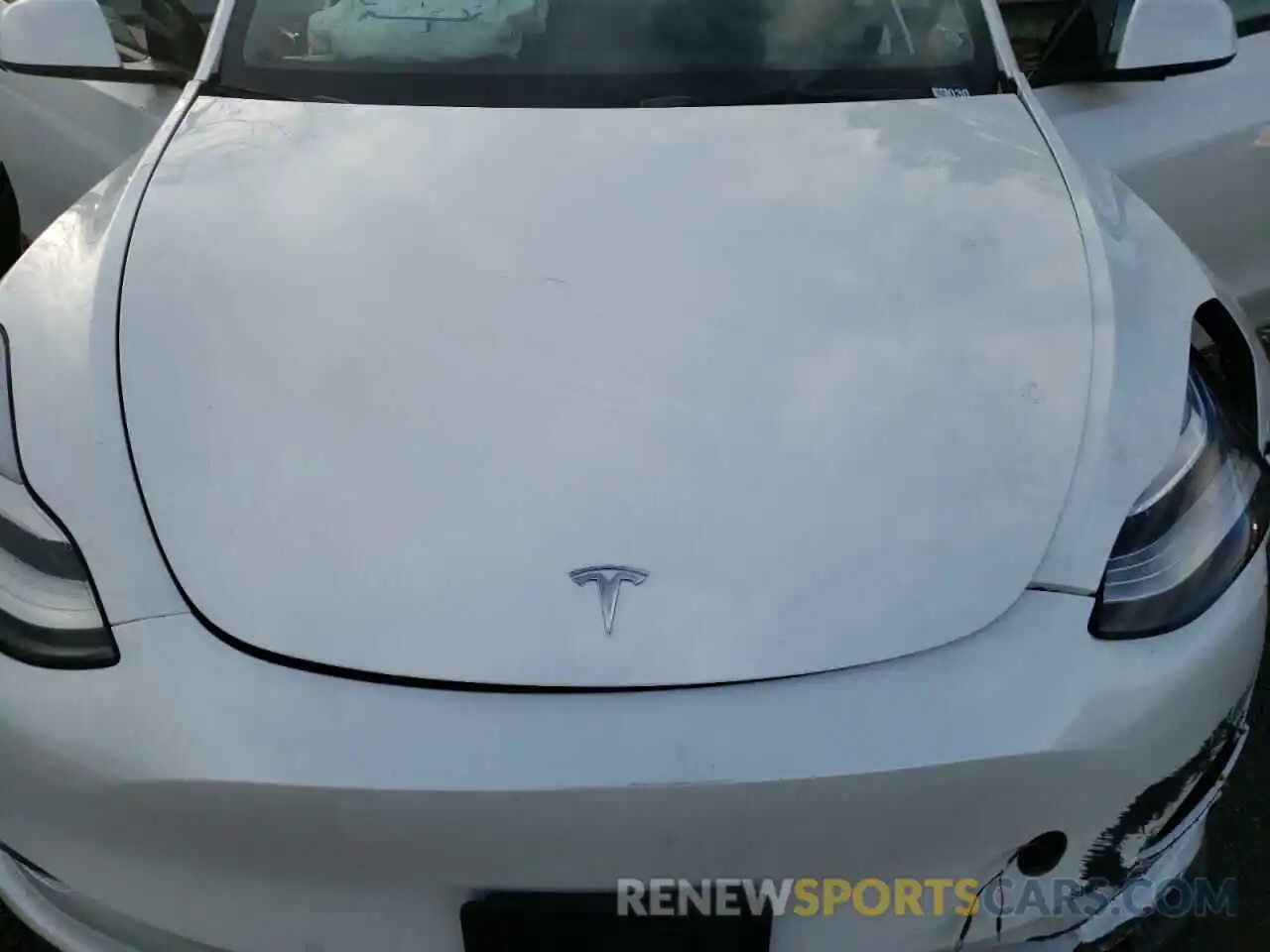 7 Photograph of a damaged car 5YJYGDEE5MF191402 TESLA MODEL Y 2021