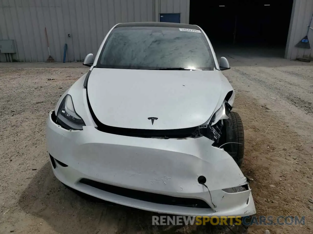 5 Photograph of a damaged car 5YJYGDEE5MF203130 TESLA MODEL Y 2021