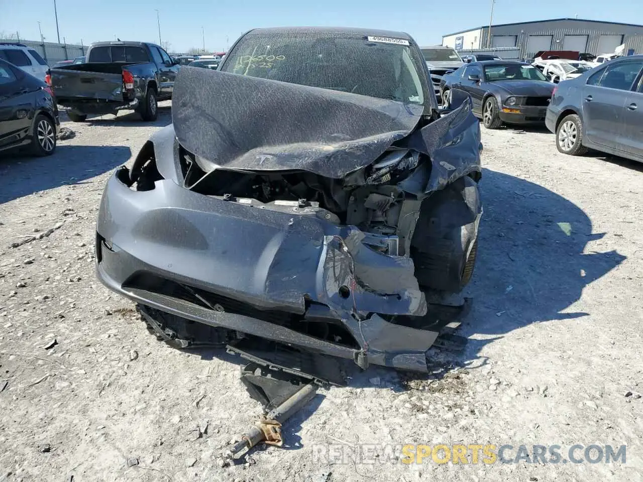 5 Photograph of a damaged car 5YJYGDEE5MF211051 TESLA MODEL Y 2021