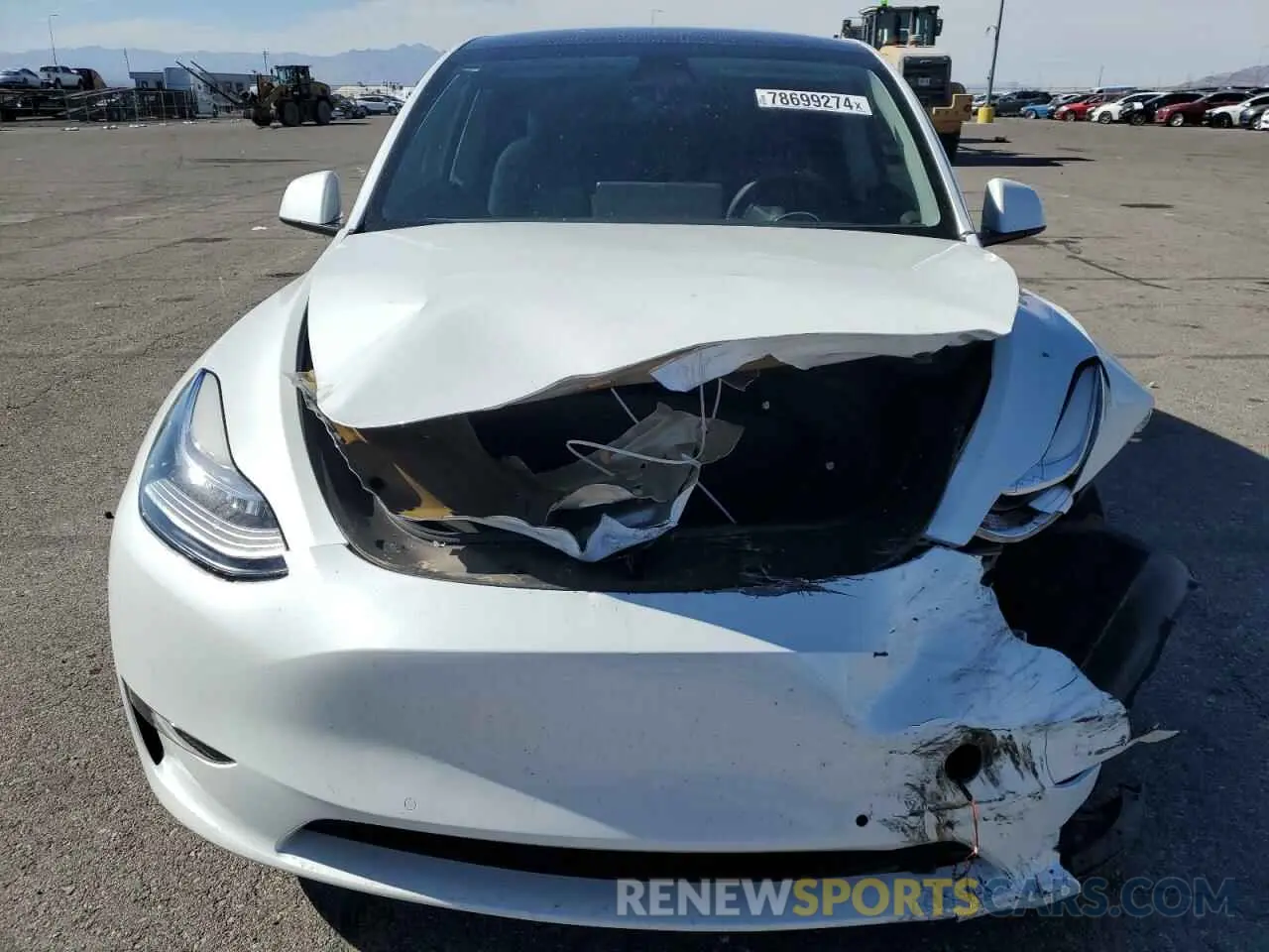 5 Photograph of a damaged car 5YJYGDEE5MF233499 TESLA MODEL Y 2021