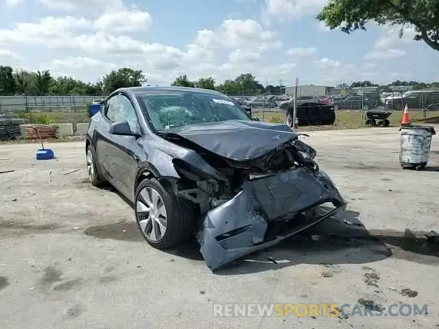14 Photograph of a damaged car 5YJYGDEE5MF248486 TESLA MODEL Y 2021