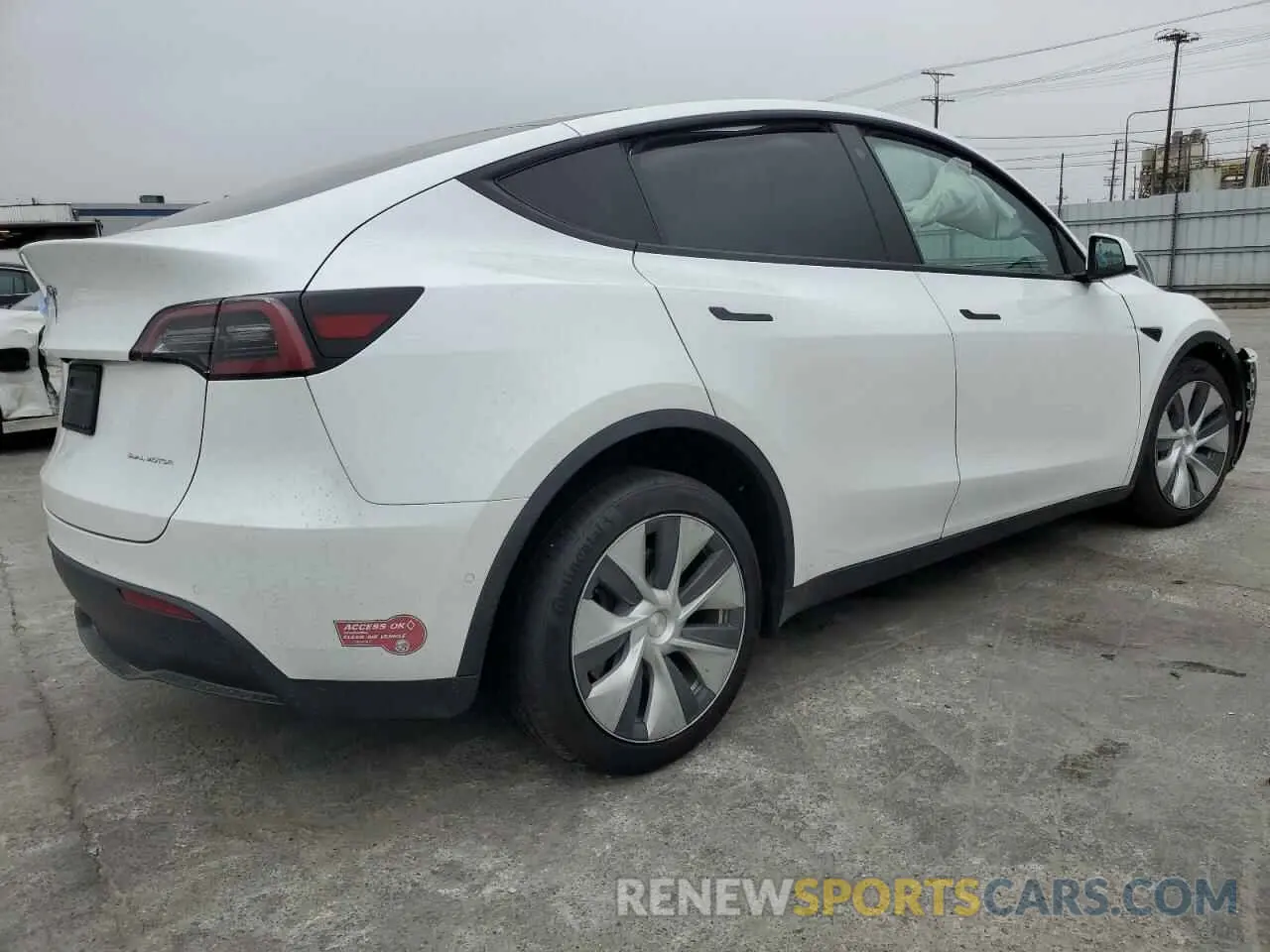 3 Photograph of a damaged car 5YJYGDEE5MF259729 TESLA MODEL Y 2021