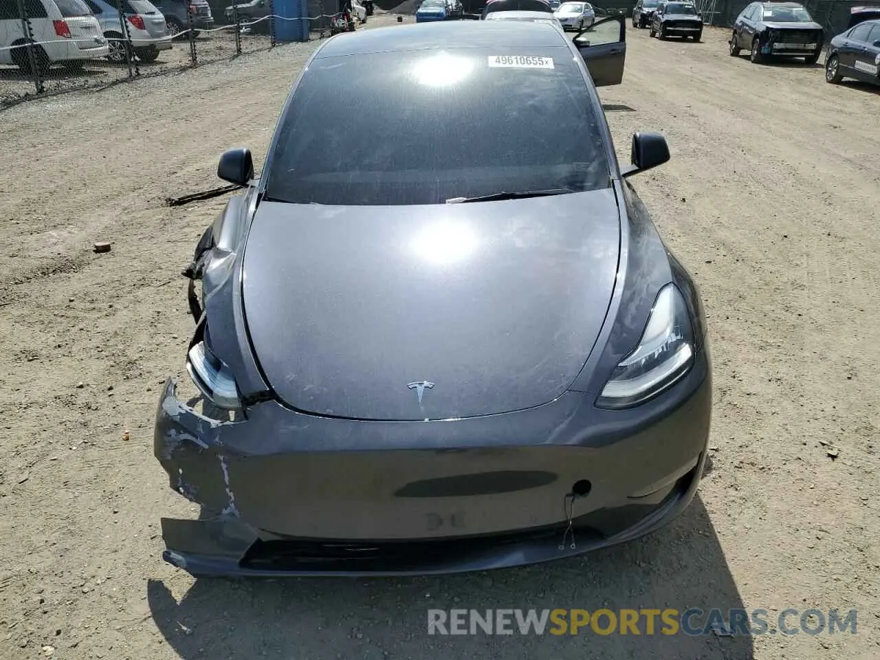 5 Photograph of a damaged car 5YJYGDEE5MF260475 TESLA MODEL Y 2021