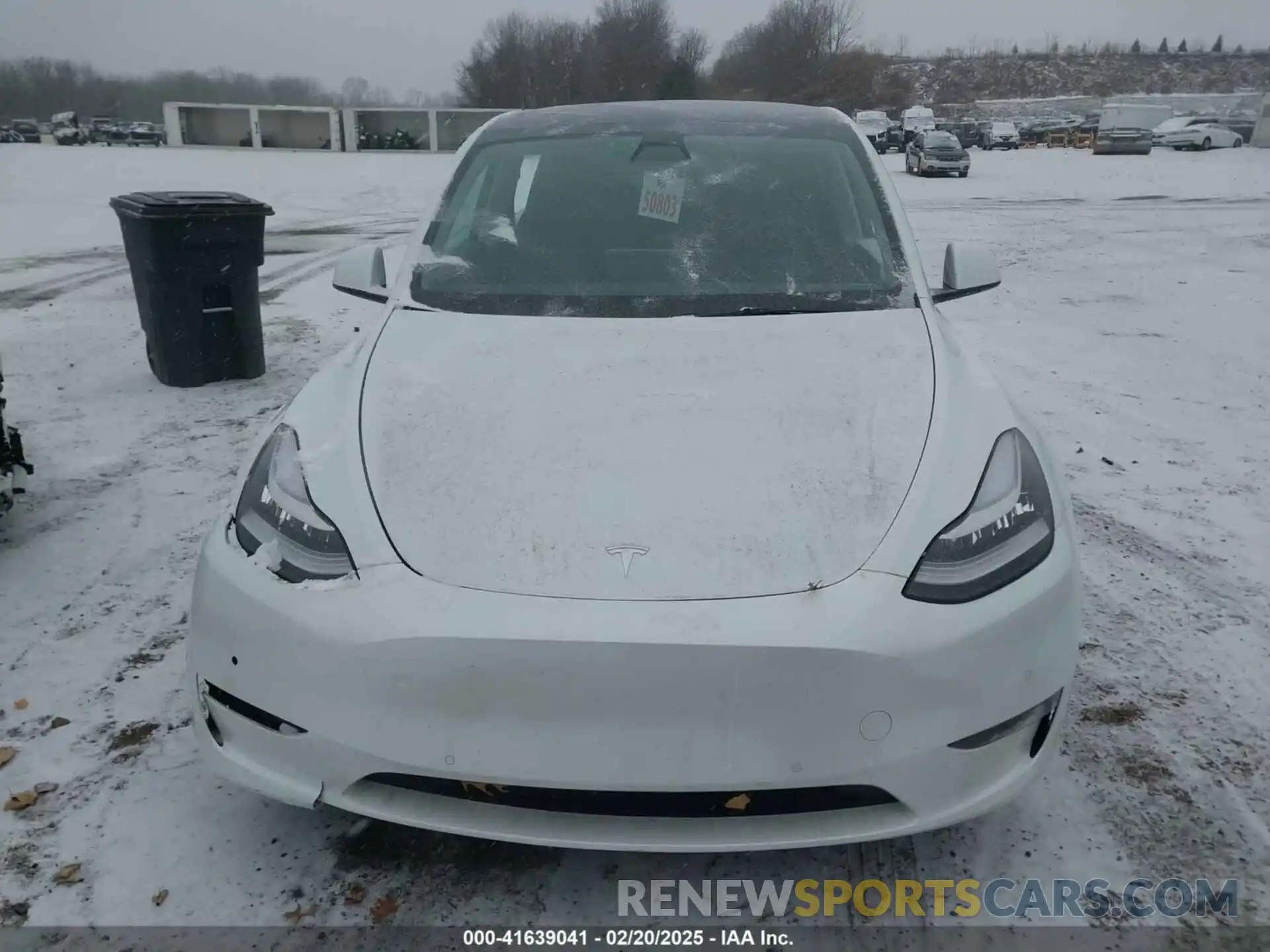 12 Photograph of a damaged car 5YJYGDEE5MF279477 TESLA MODEL Y 2021