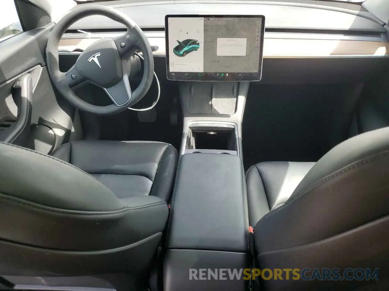 8 Photograph of a damaged car 5YJYGDEE5MF285098 TESLA MODEL Y 2021