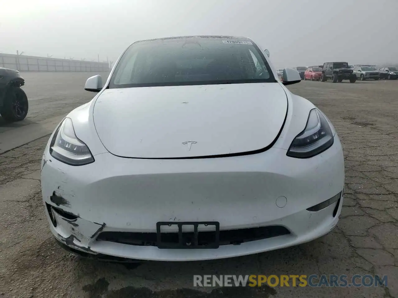 5 Photograph of a damaged car 5YJYGDEE5MF304619 TESLA MODEL Y 2021