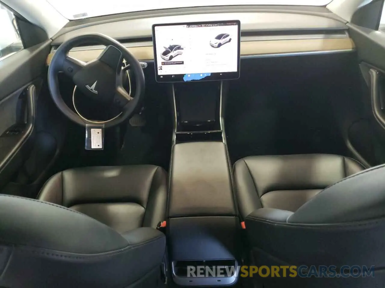 8 Photograph of a damaged car 5YJYGDEE6MF065212 TESLA MODEL Y 2021