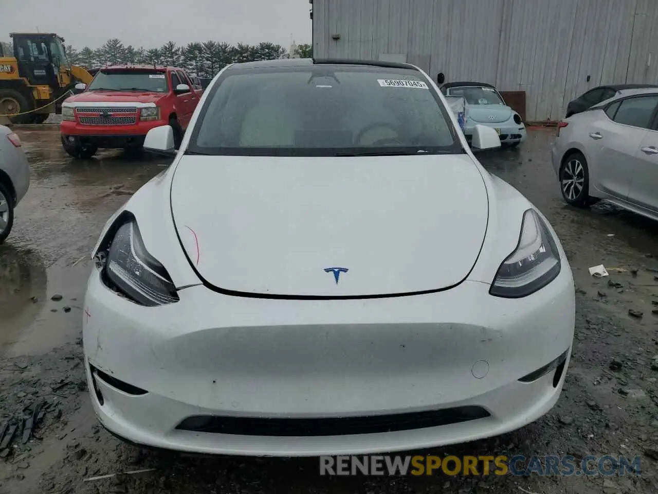 5 Photograph of a damaged car 5YJYGDEE6MF068126 TESLA MODEL Y 2021
