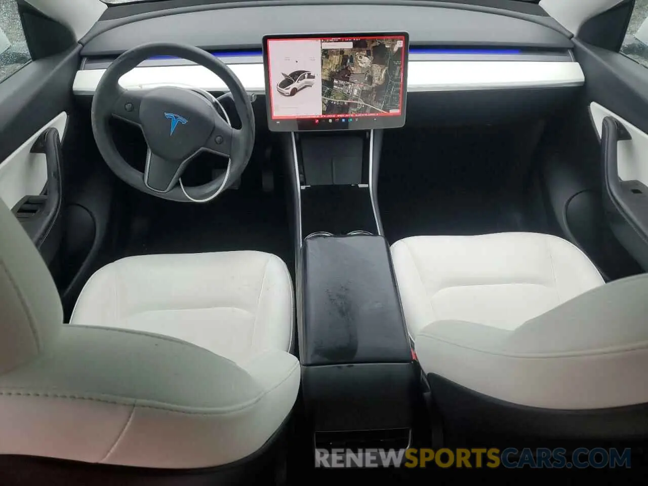 8 Photograph of a damaged car 5YJYGDEE6MF068126 TESLA MODEL Y 2021