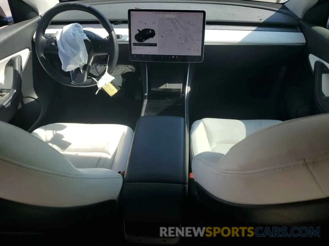 8 Photograph of a damaged car 5YJYGDEE6MF073360 TESLA MODEL Y 2021
