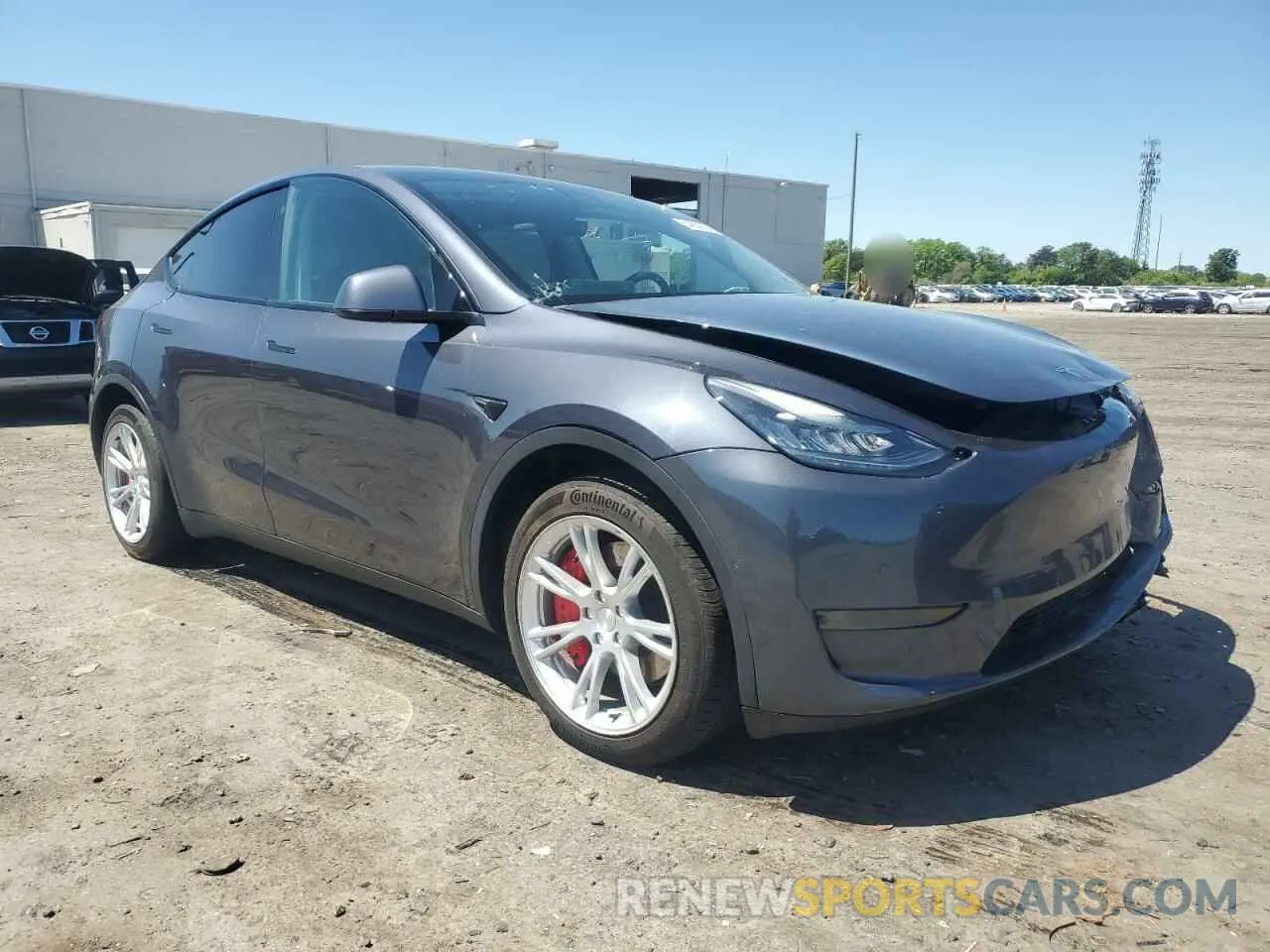 4 Photograph of a damaged car 5YJYGDEE6MF074492 TESLA MODEL Y 2021