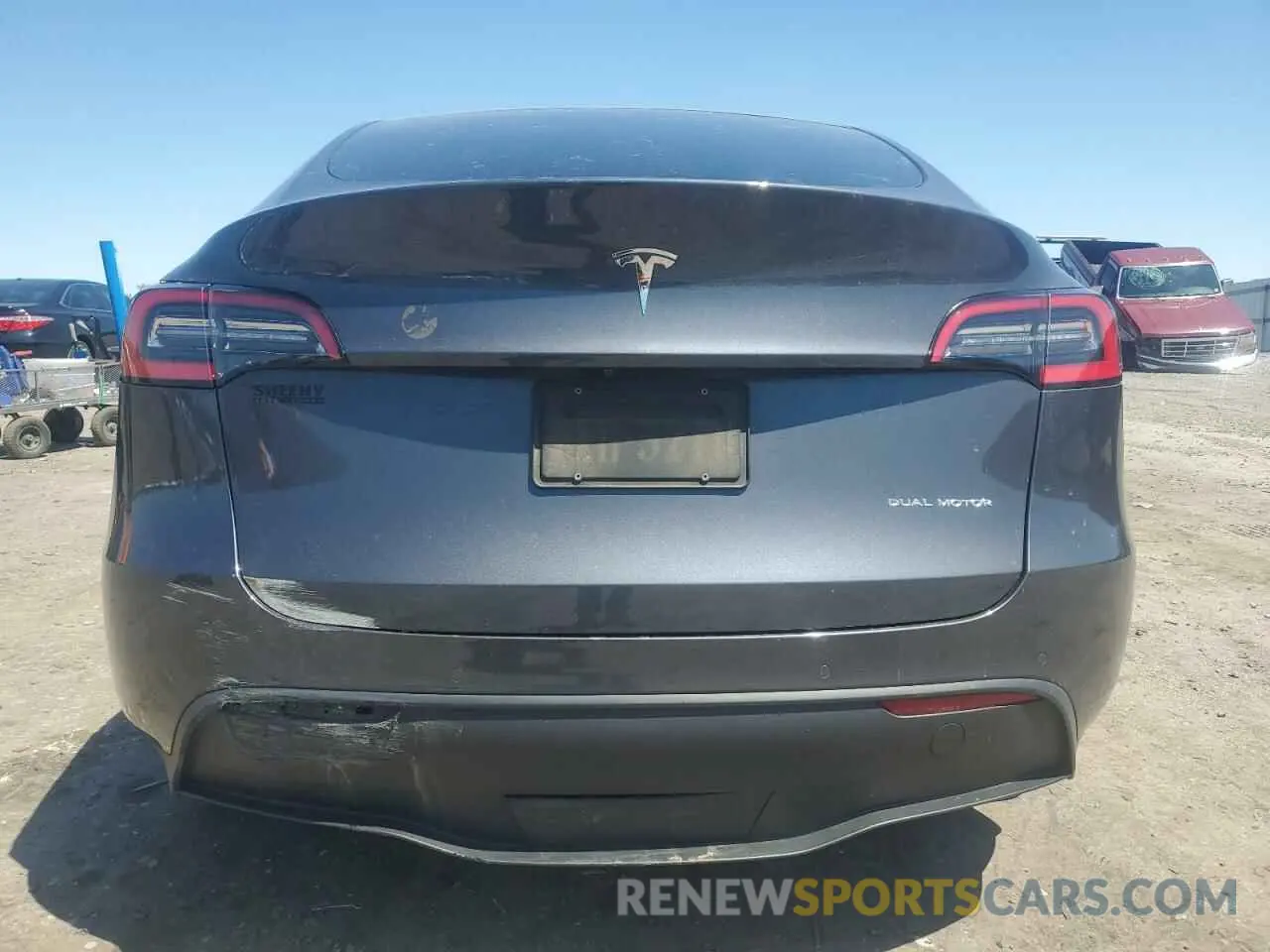6 Photograph of a damaged car 5YJYGDEE6MF074492 TESLA MODEL Y 2021
