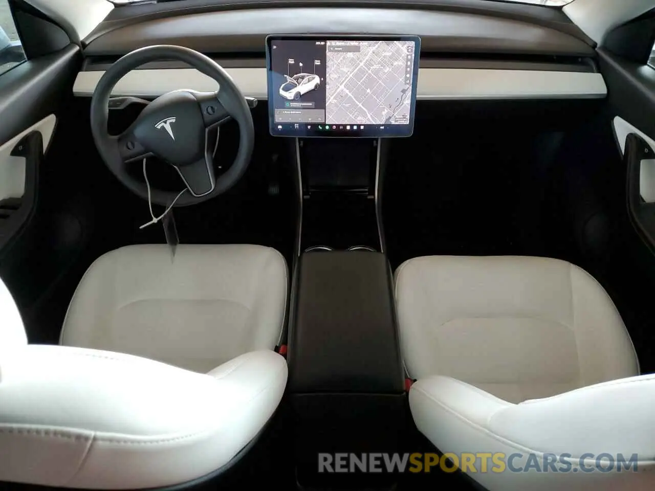8 Photograph of a damaged car 5YJYGDEE6MF075819 TESLA MODEL Y 2021