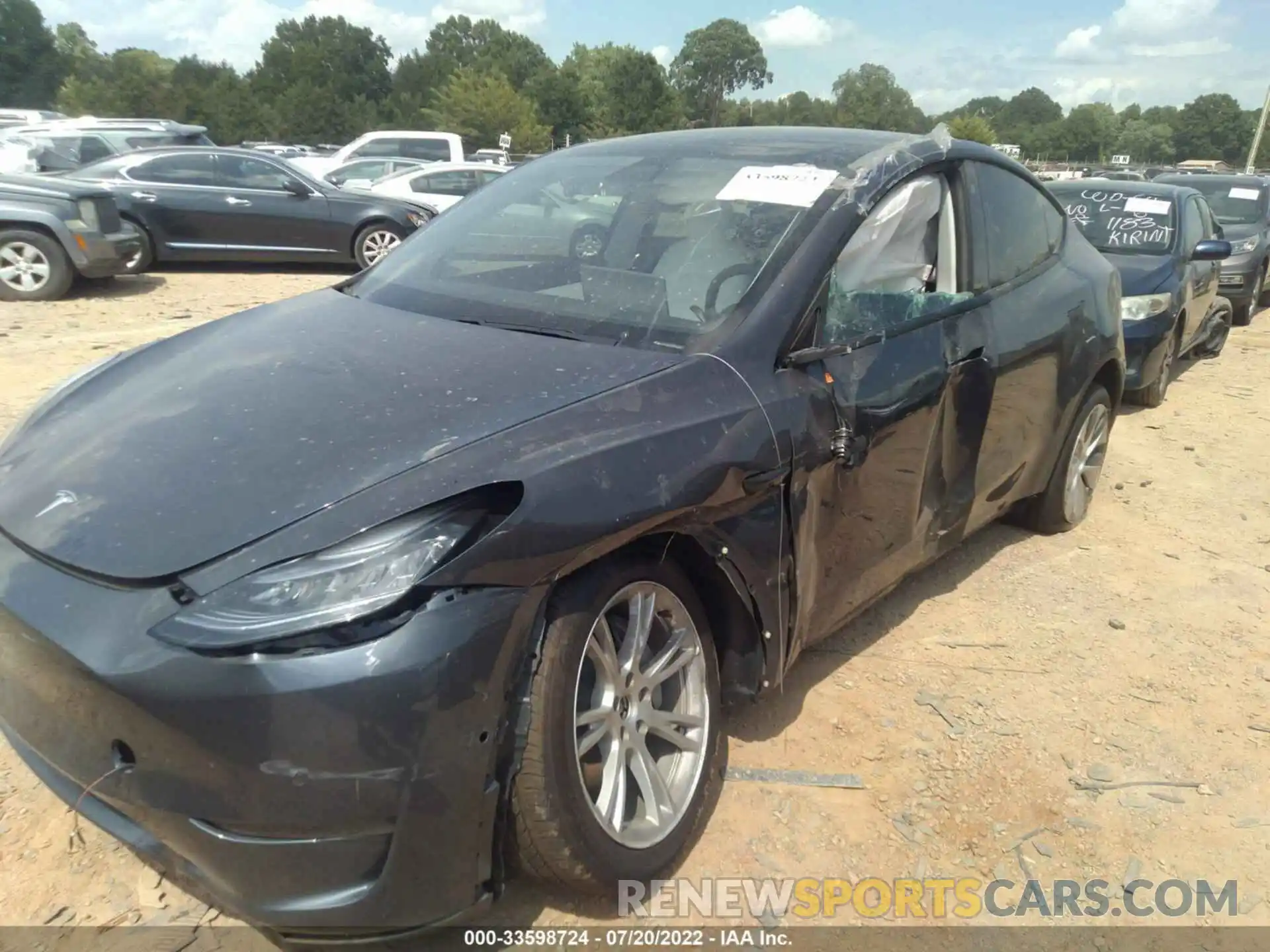 6 Photograph of a damaged car 5YJYGDEE6MF075920 TESLA MODEL Y 2021