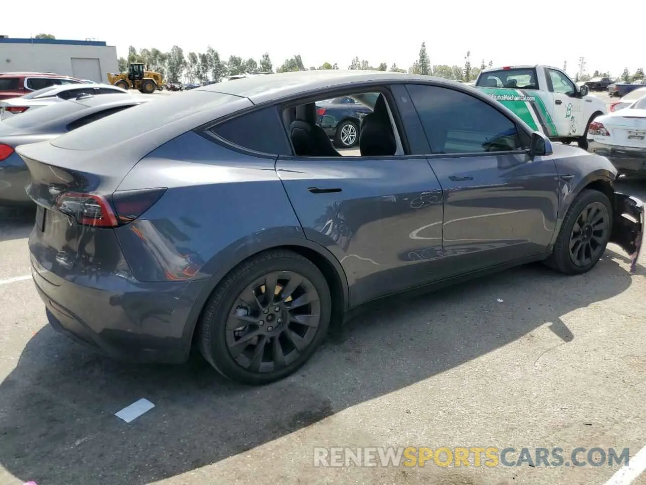 3 Photograph of a damaged car 5YJYGDEE6MF080230 TESLA MODEL Y 2021