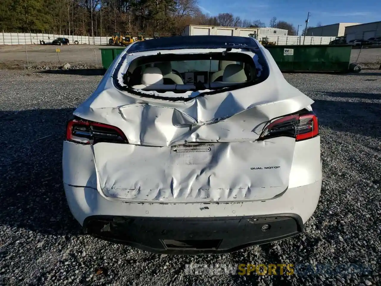 6 Photograph of a damaged car 5YJYGDEE6MF081281 TESLA MODEL Y 2021