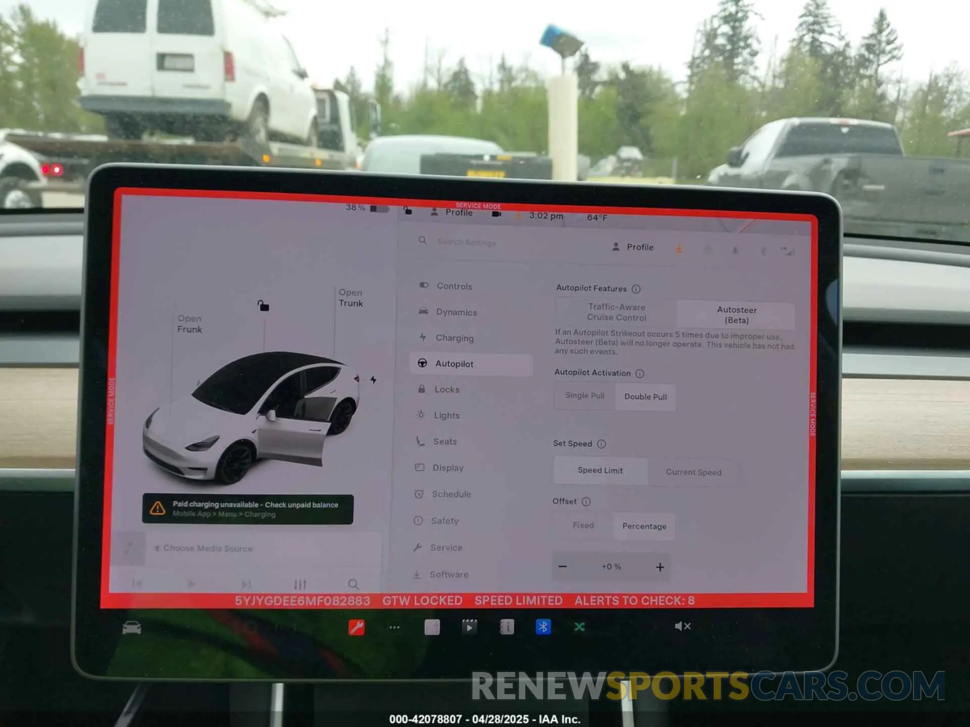 19 Photograph of a damaged car 5YJYGDEE6MF082883 TESLA MODEL Y 2021