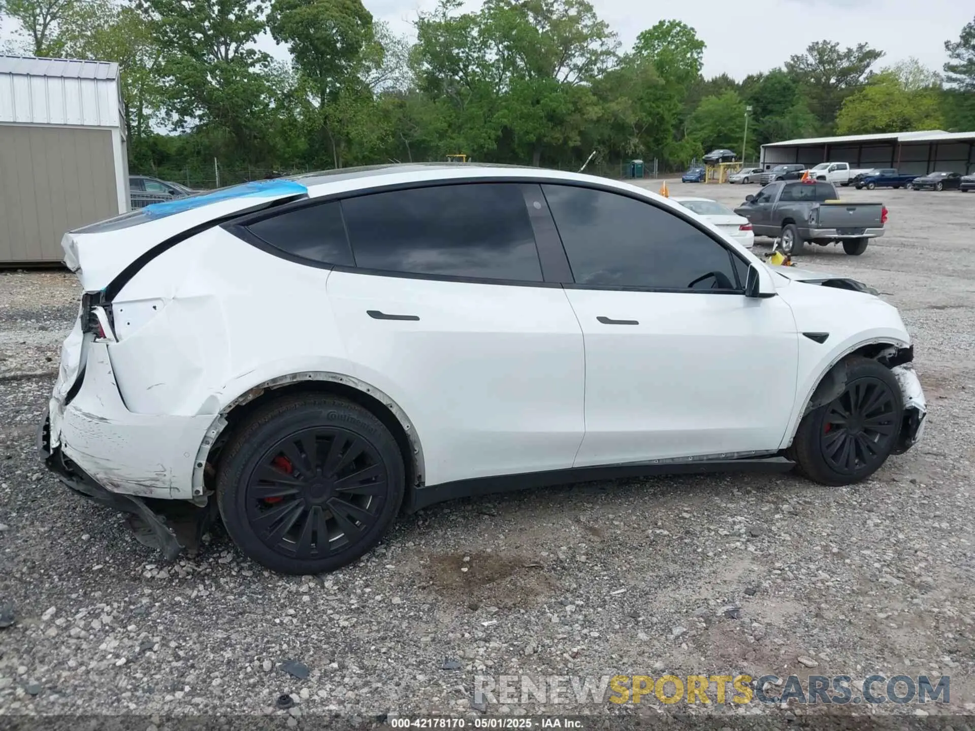 12 Photograph of a damaged car 5YJYGDEE6MF083029 TESLA MODEL Y 2021