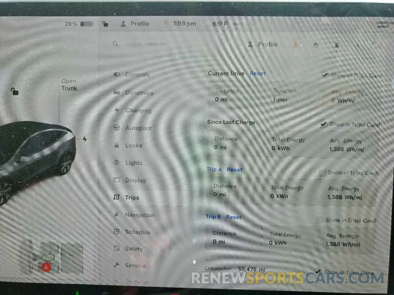 9 Photograph of a damaged car 5YJYGDEE6MF083323 TESLA MODEL Y 2021