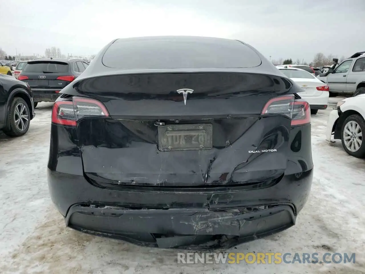 6 Photograph of a damaged car 5YJYGDEE6MF089008 TESLA MODEL Y 2021