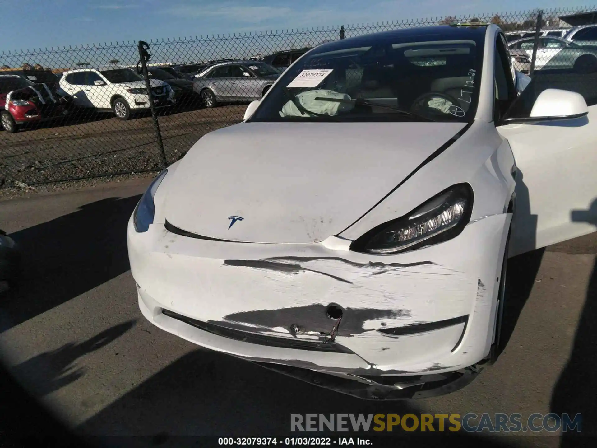 6 Photograph of a damaged car 5YJYGDEE6MF091440 TESLA MODEL Y 2021