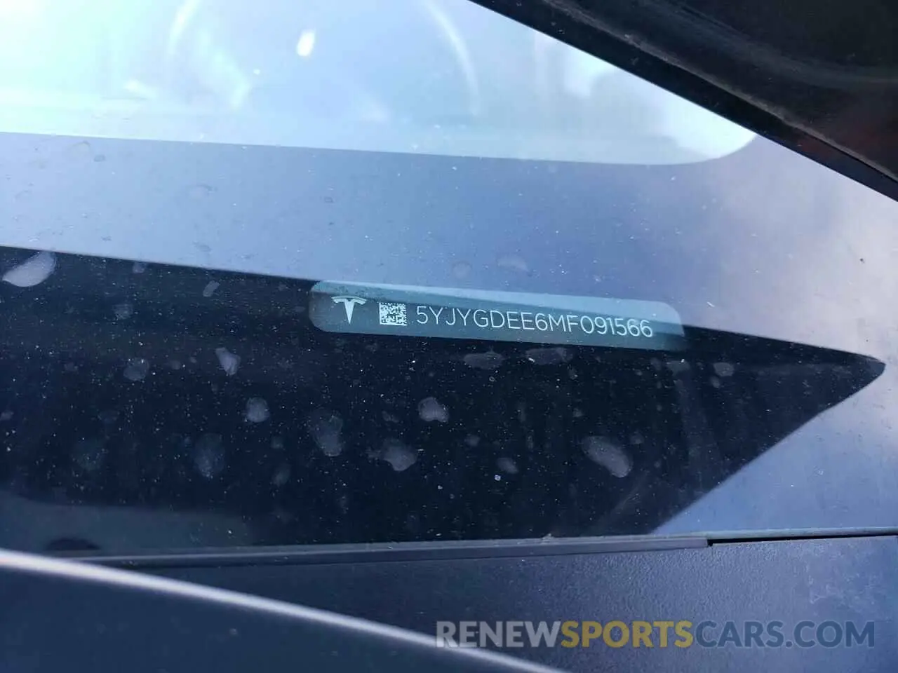 12 Photograph of a damaged car 5YJYGDEE6MF091566 TESLA MODEL Y 2021