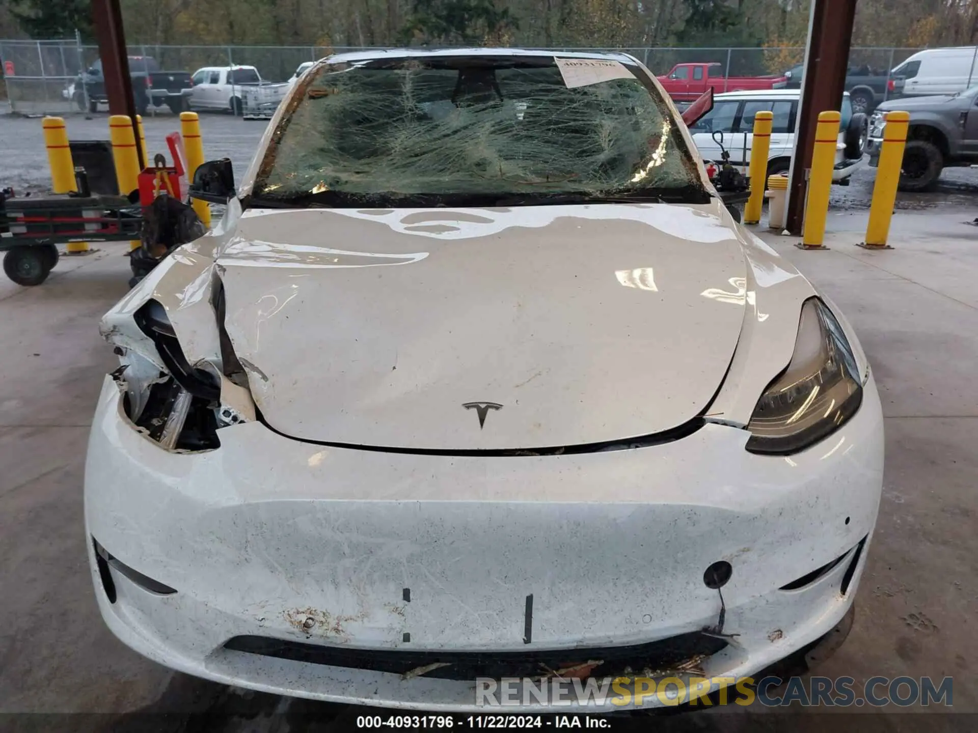 12 Photograph of a damaged car 5YJYGDEE6MF117891 TESLA MODEL Y 2021